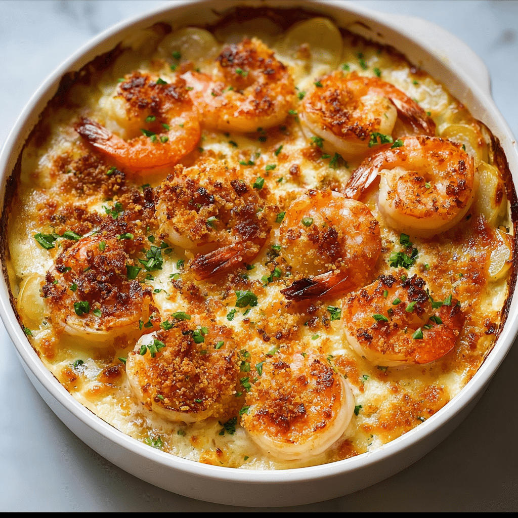 Cheesy Shrimp Bake you’ll love: Recipe - Recipe Image