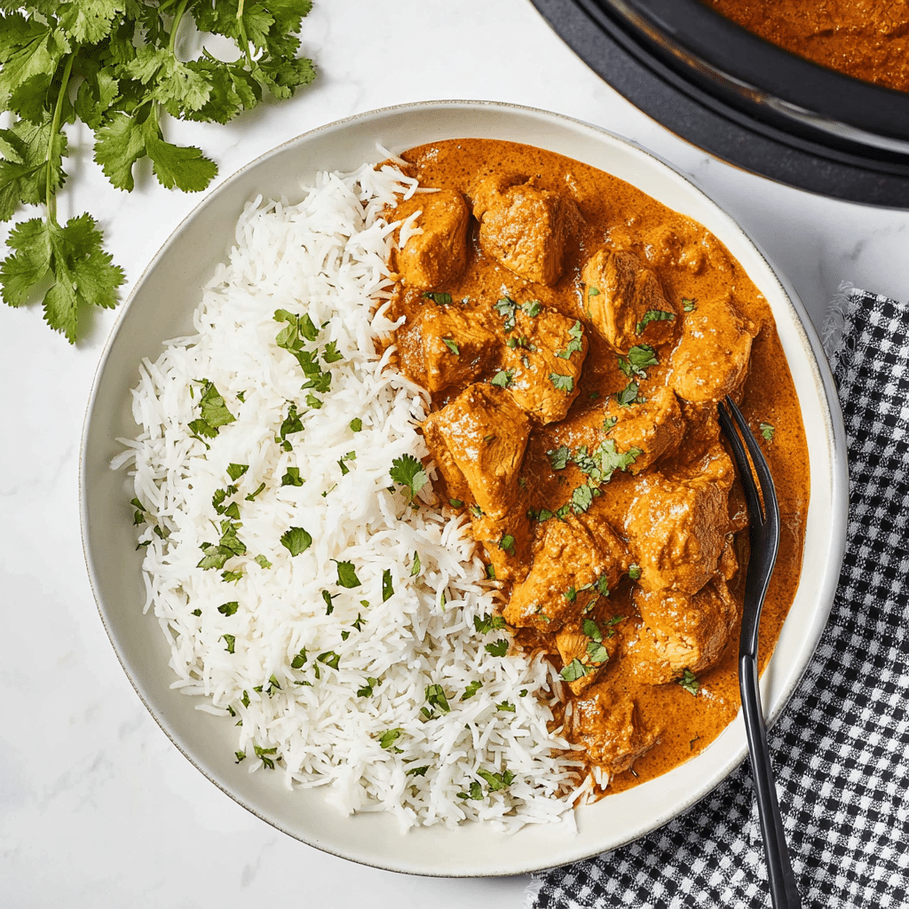 Slow Cooker Butter Chicken Recipe - Recipe Image
