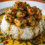 Chicken Scampi with Creamy Garlic Parmesan Rice Recipe