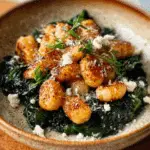Crispy Gnocchi With Spinach And Feta Recipe
