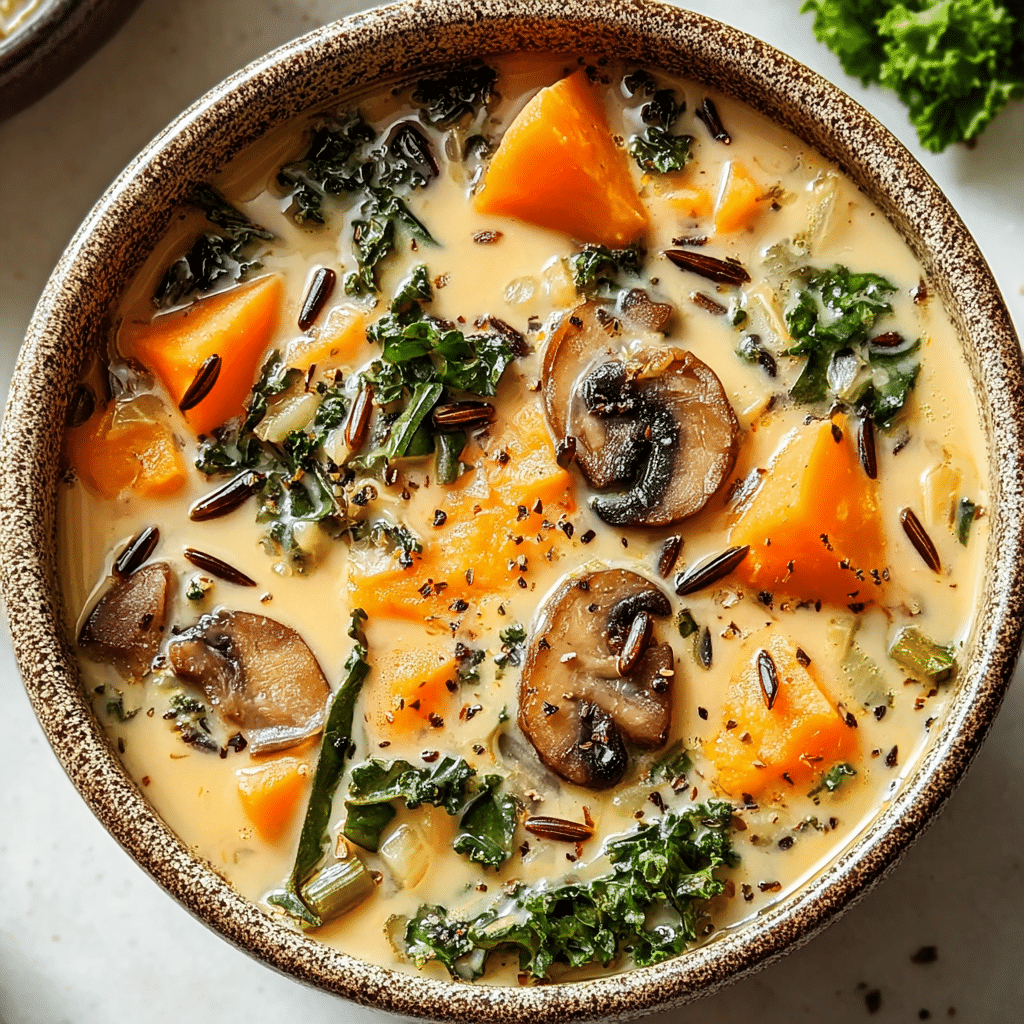 cozy autumn wild rice soup Recipe - Recipe Image
