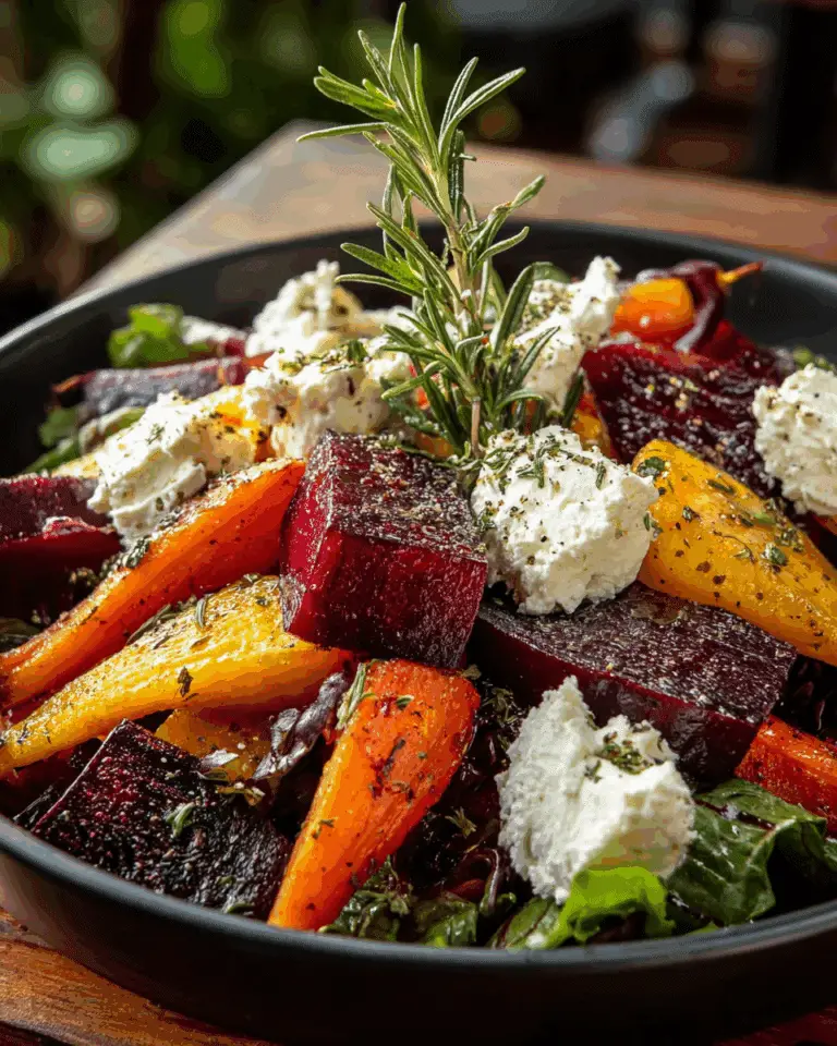 ROASTED BEETS AND CARROTS SALAD WITH BURRATA Recipe