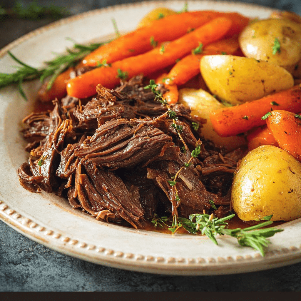 Copycat Cracker Barrel Pot Roast Recipe - Recipe Image