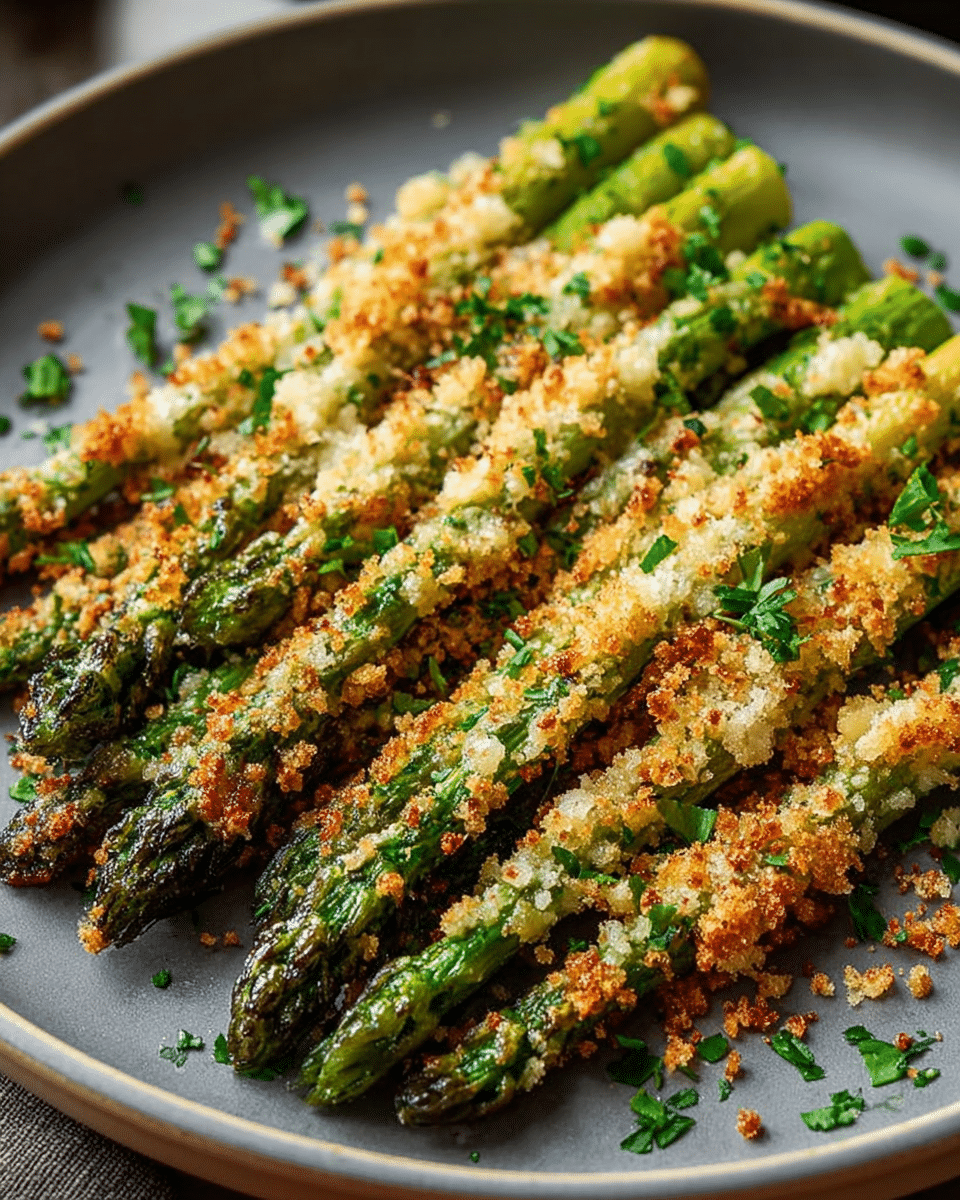 Crispy Parmesan Asparagus Sticks Recipe