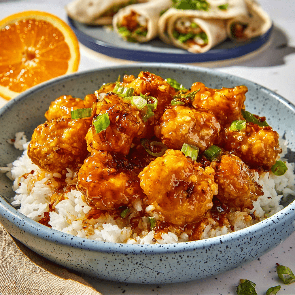 Copycat Panda Express Orange Chicken Recipe - Recipe Image