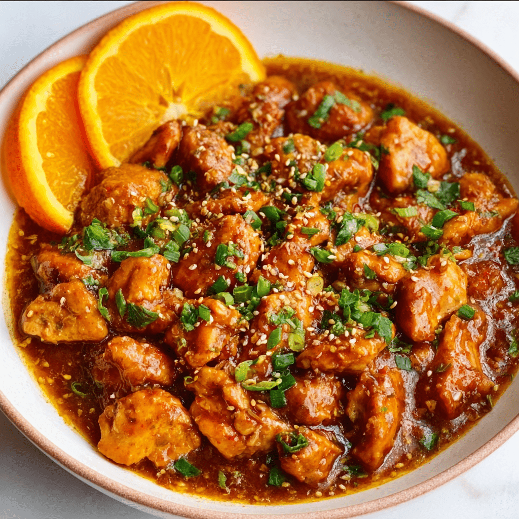 Slow Cooker Orange Chicken Recipe - Recipe Image