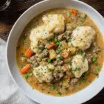 Ground Beef and Dumplings Recipe
