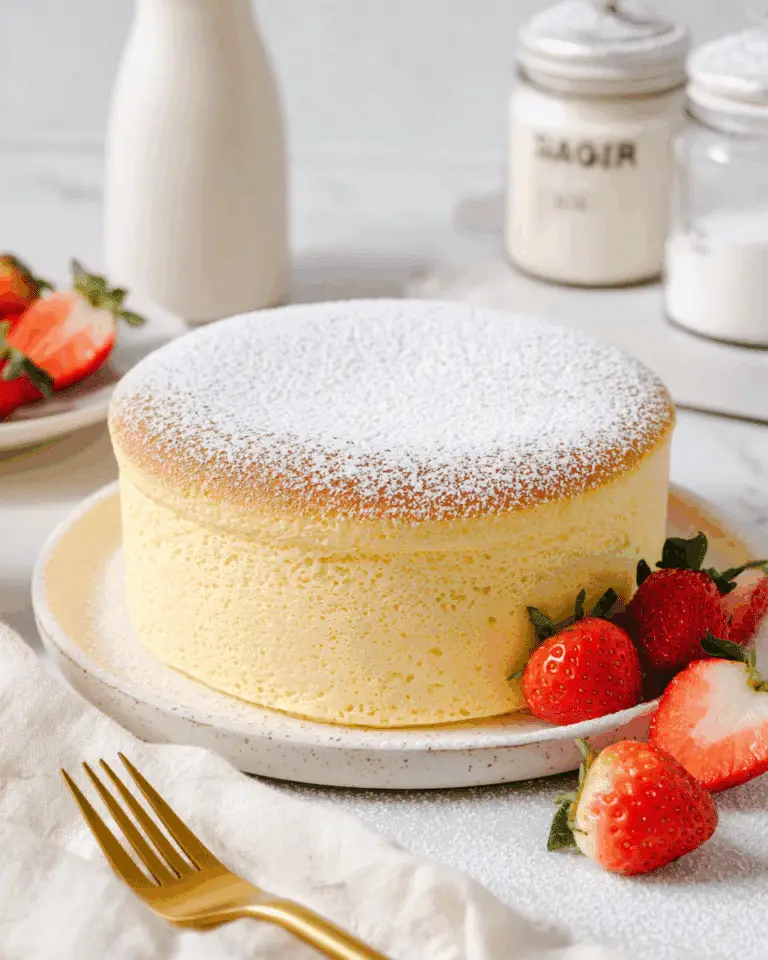 Jiggly Japanese Cheesecake Recipe