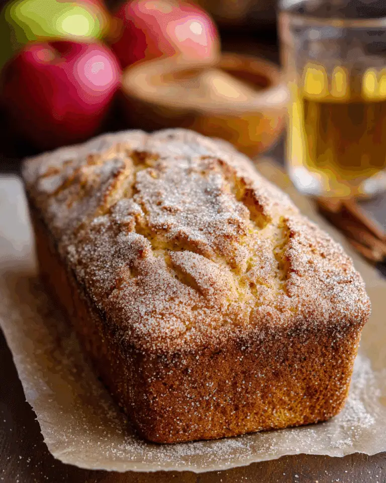 Apple Cider Donut Bread Recipe