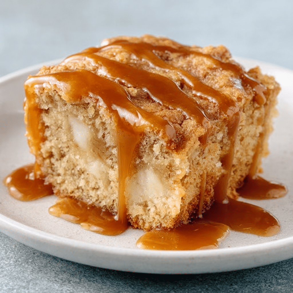 Apple Brownies Glaze Recipe - Recipe Image