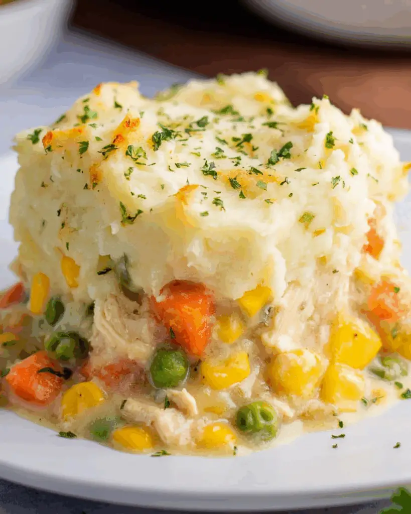 Slow Cooker Chicken Cobbler Recipe