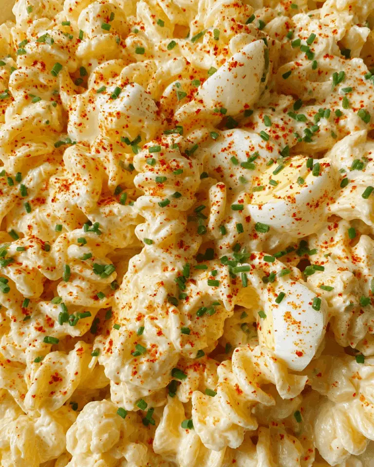 Deviled Egg Pasta Salad Recipe