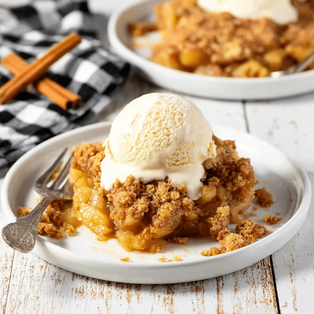 Caramel Apple Dump Cake Recipe - Recipe Image