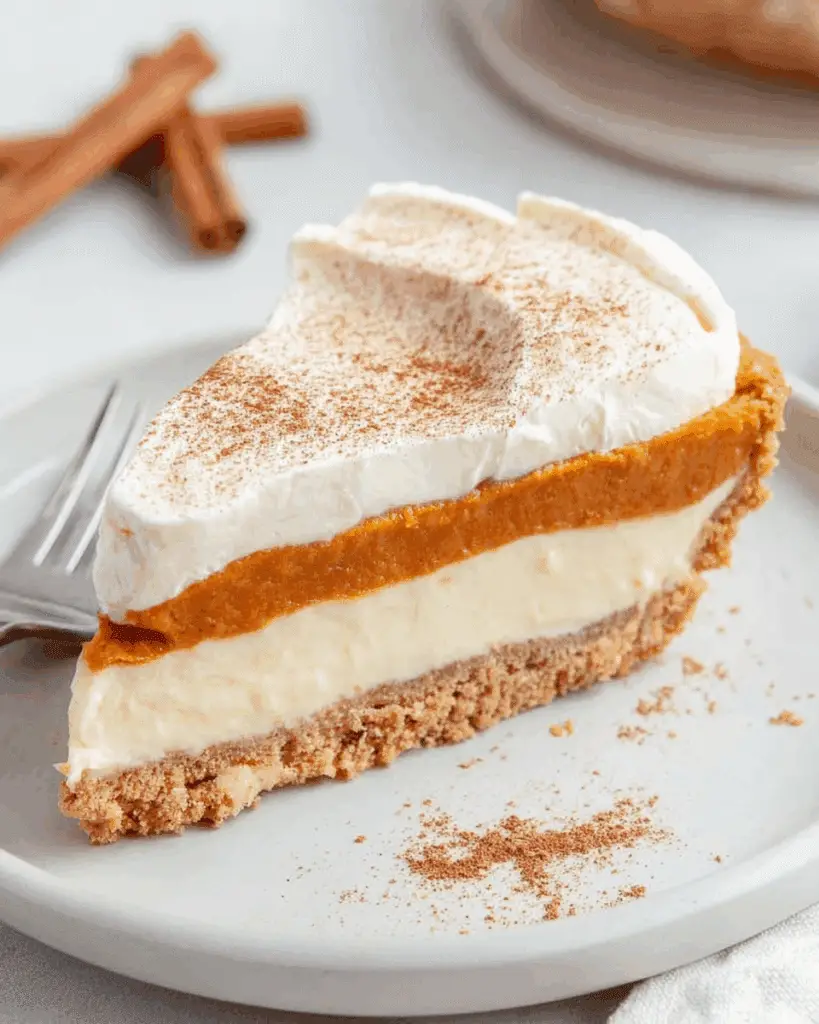No Bake Pumpkin Pie Cheesecake Recipe