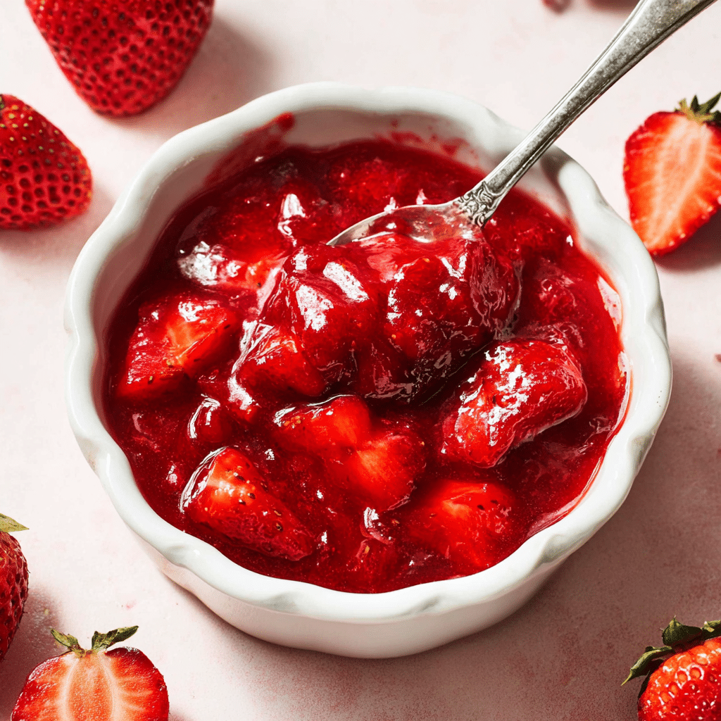 Strawberry Sauce Recipe - Recipe Image