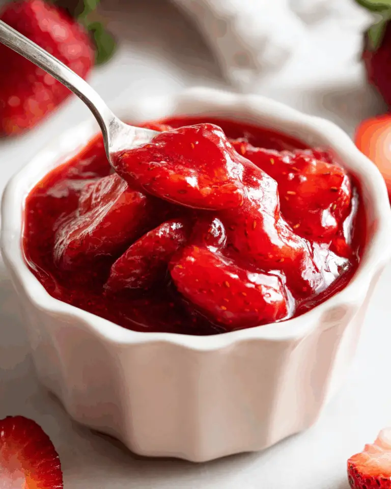 Strawberry Sauce Recipe