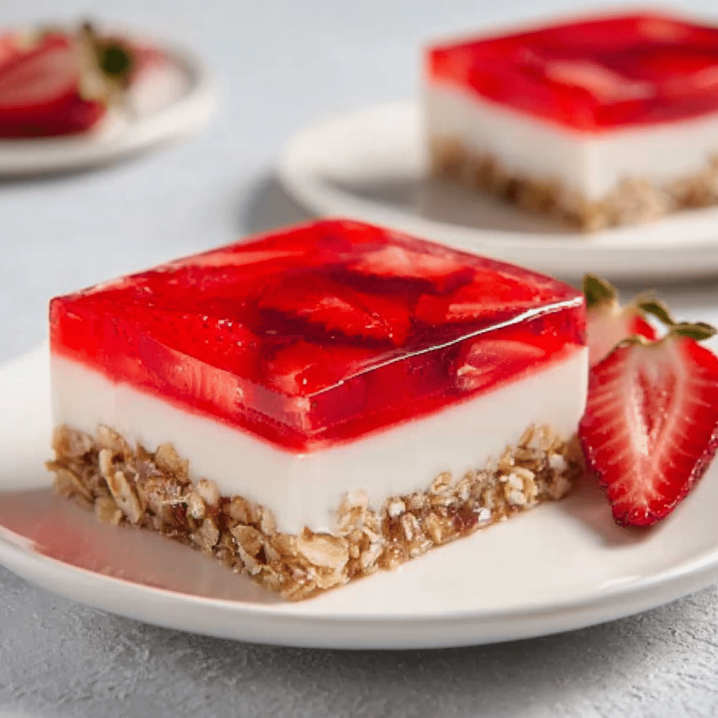 Strawberry Pretzel Salad Recipe - Recipe Image
