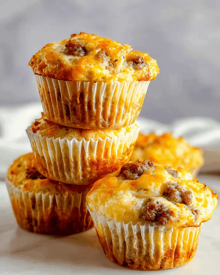 Easy Sausage Breakfast Muffins Recipe