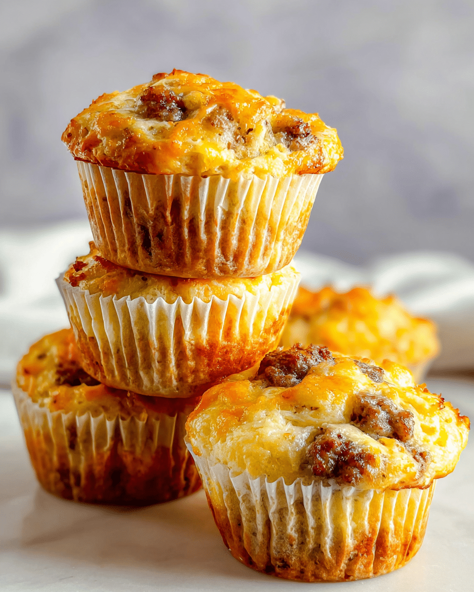 Easy Sausage Breakfast Muffins Recipe