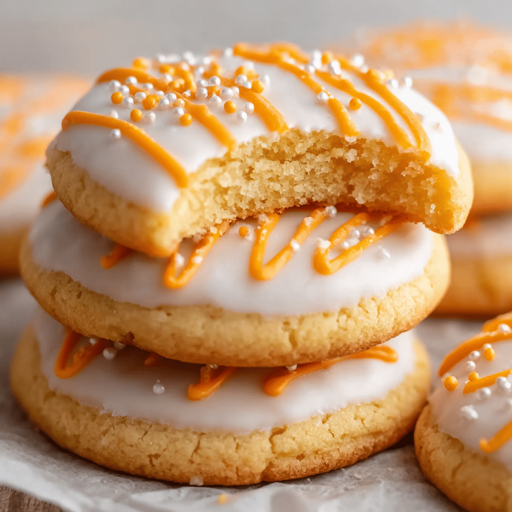 Creamsicle Orange Sugar Cookies Recipe - Recipe Image