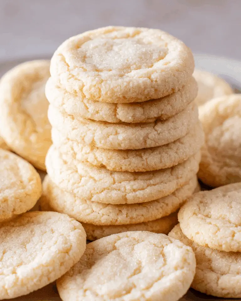 {3 Ingredient} Easy Sugar Cookies Recipe