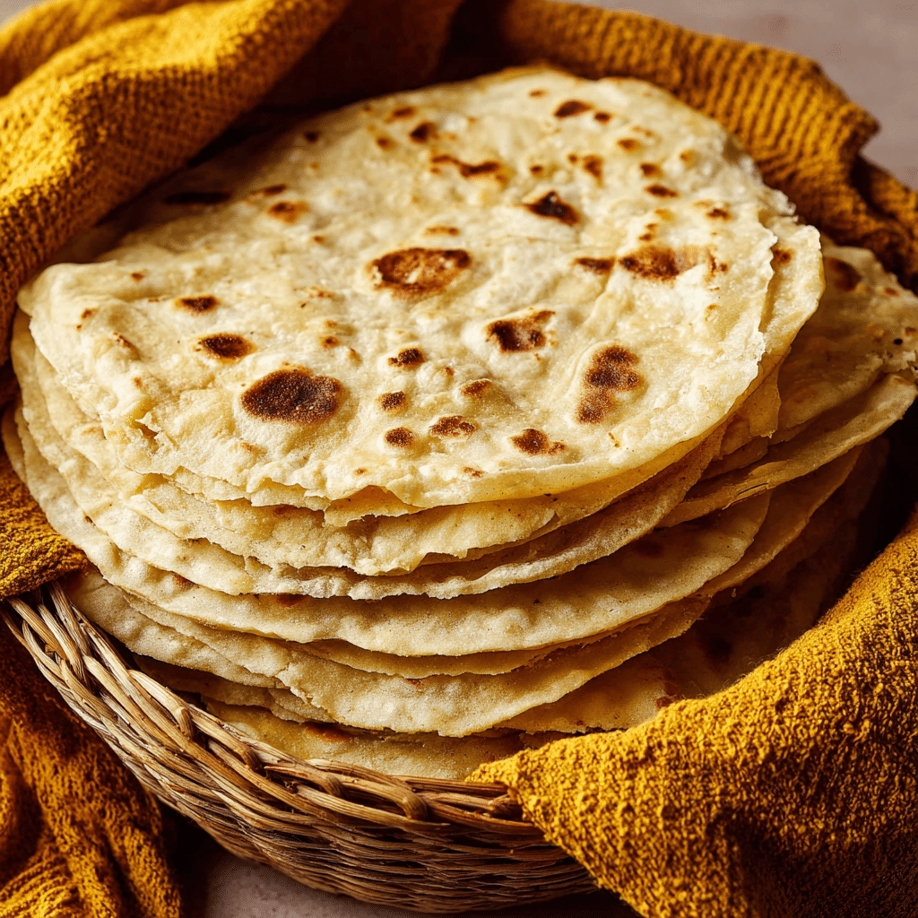 Flour Tortillas Recipe - Recipe Image