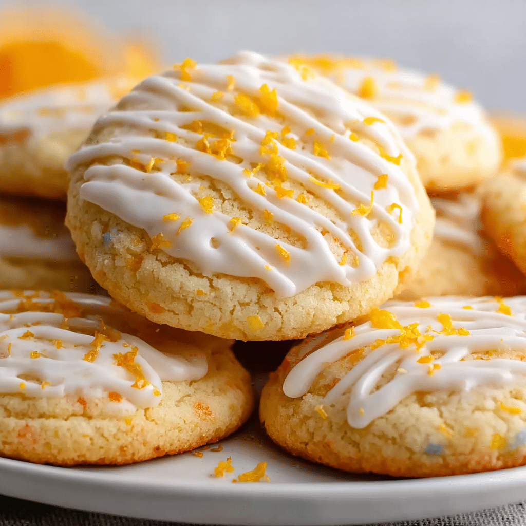 Creamsicle Orange Sugar Cookies Recipe - Recipe Image