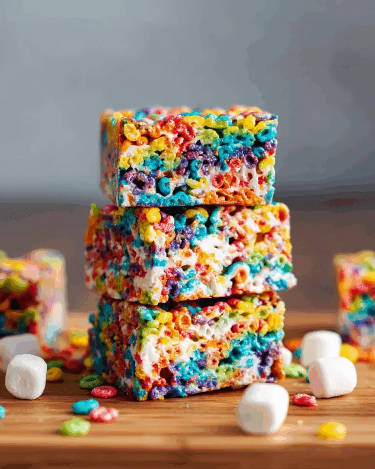 Fruity Pebbles Rice Krispies Treats Recipe