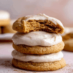 Soft Pumpkin Cookies with Cinnamon Frosting Recipe