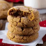 Soft & Chewy Ginger Molasses Cookies Recipe