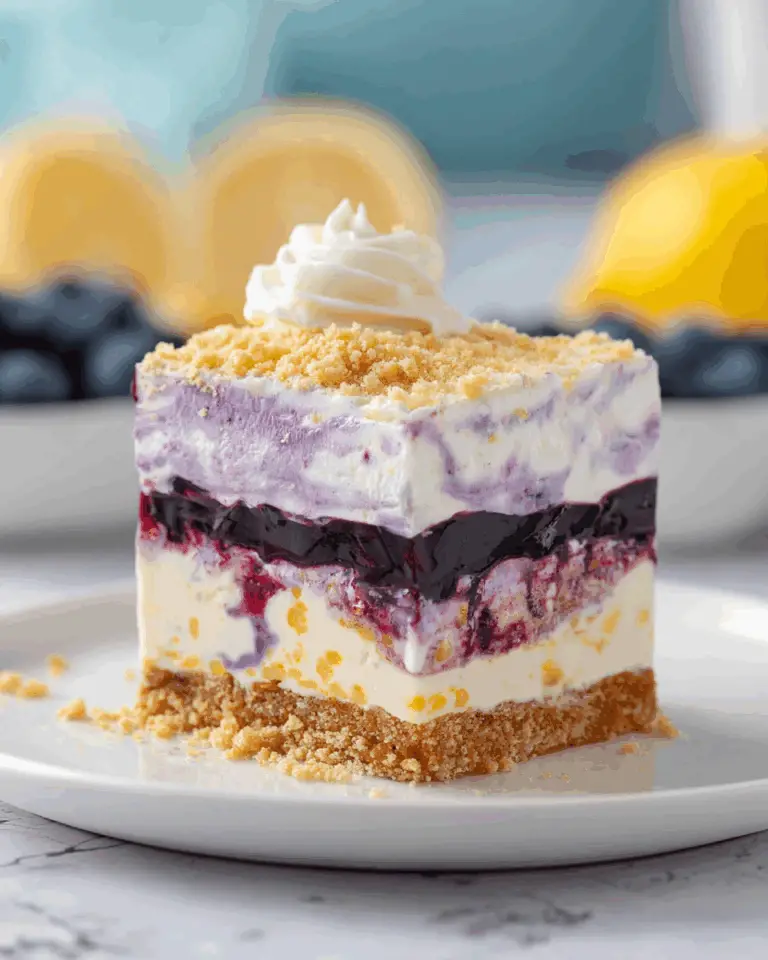 Lemon Blueberry Dessert Recipe