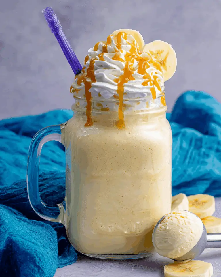 Quick Banana Milkshake (Ice Cream Free) Recipe