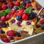 High Protein Triple Berry Bake Recipe