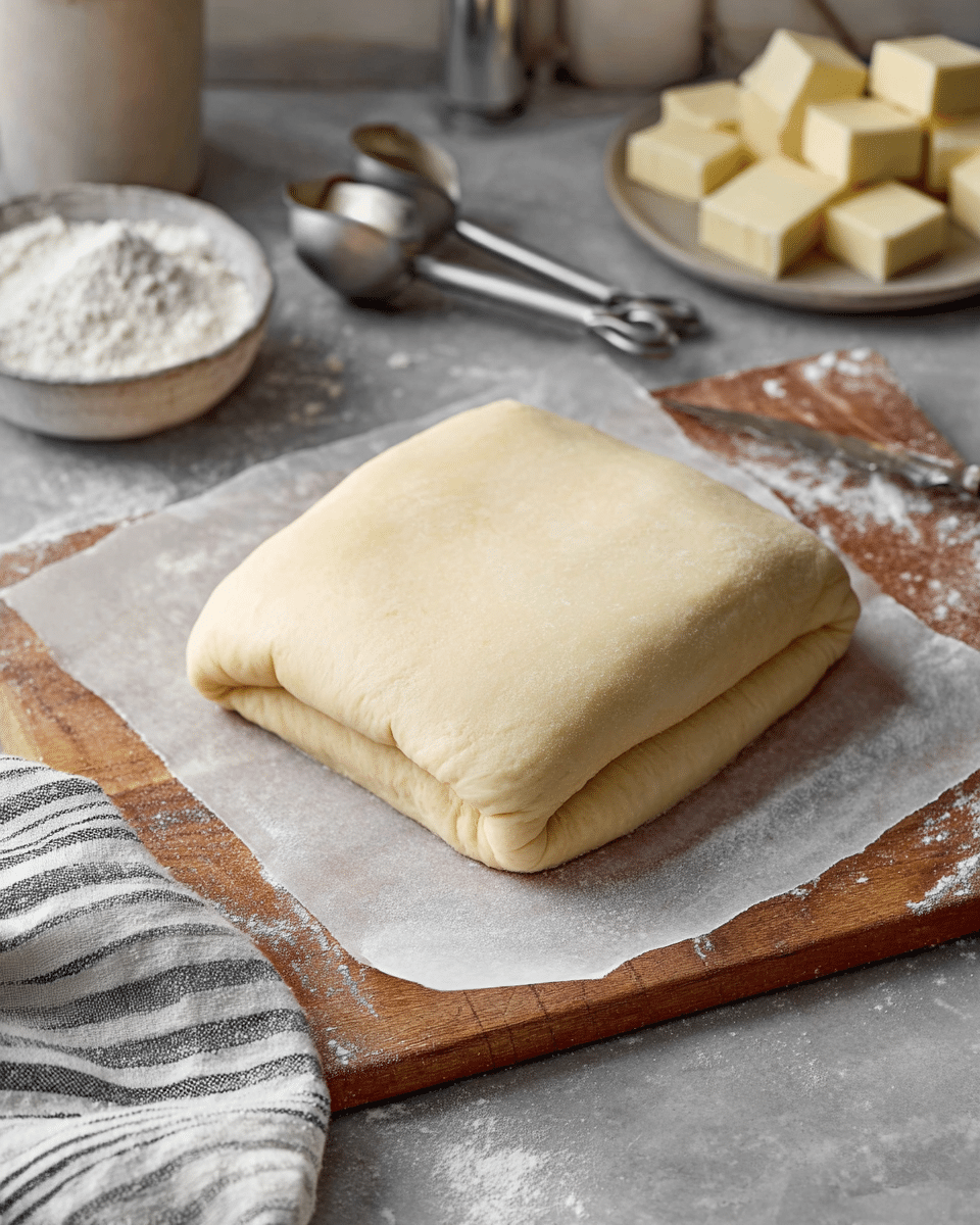 Homemade Puff Pastry Dough Recipe