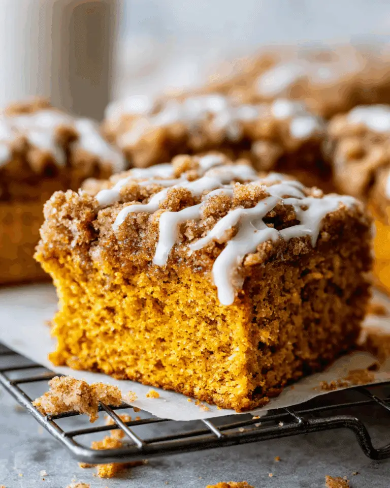 Pumpkin Crumb Coffee Cake Recipe