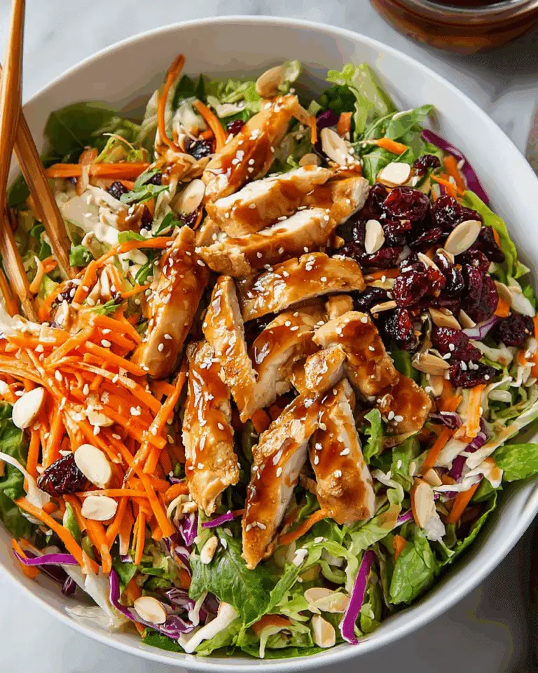 Asian Chicken Cranberry Salad Recipe