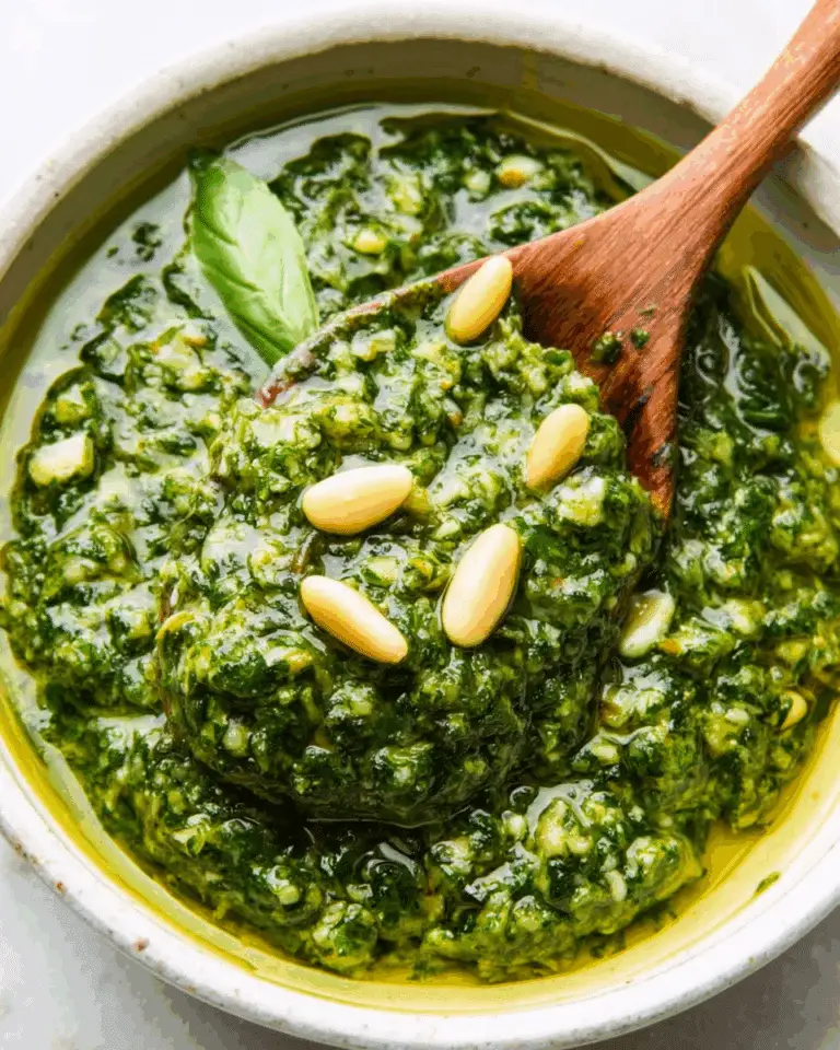 Basil Pesto (Makes 2 cups) Recipe