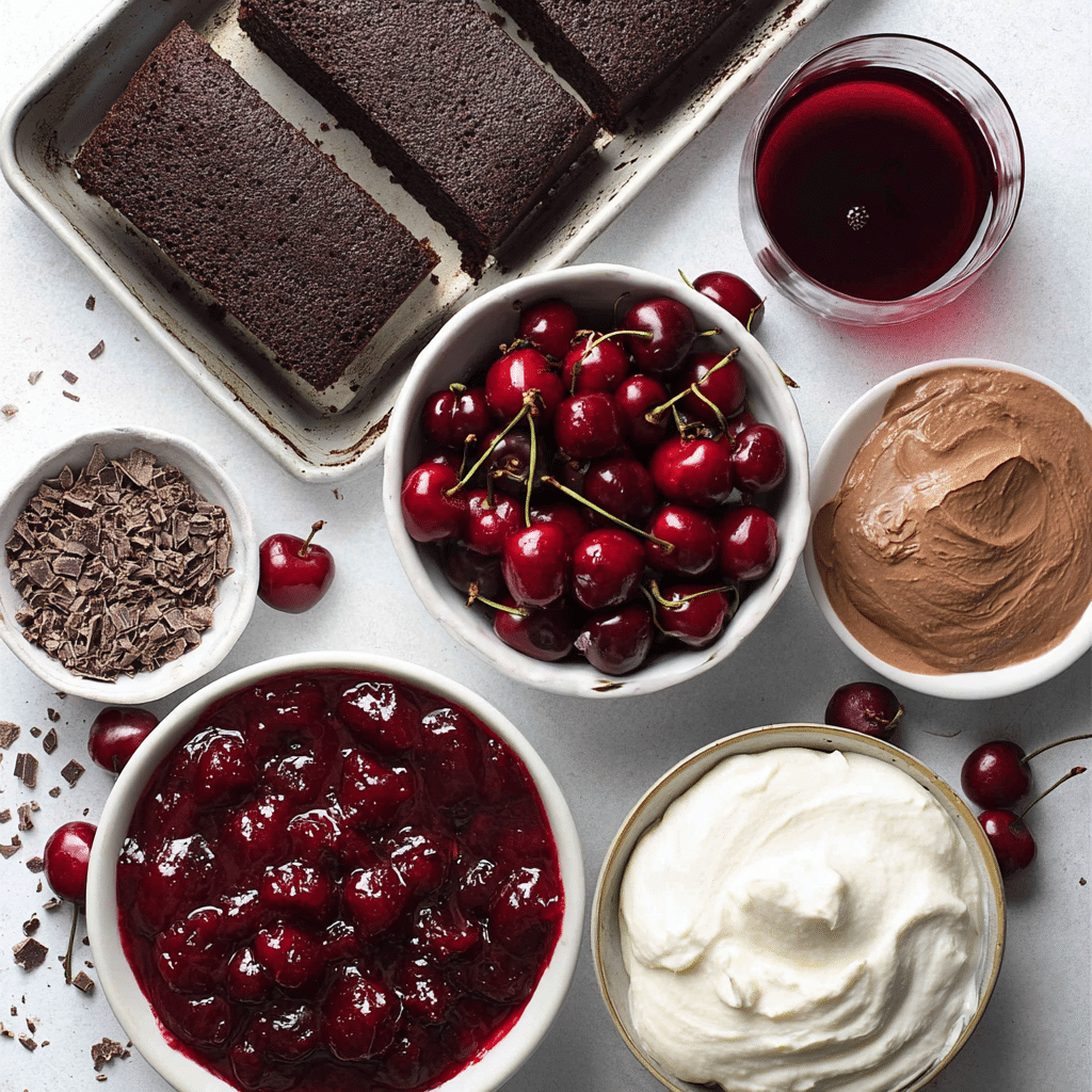 BLACK FOREST TRIFLE FOR HOLIDAYS Recipe - Recipe Image