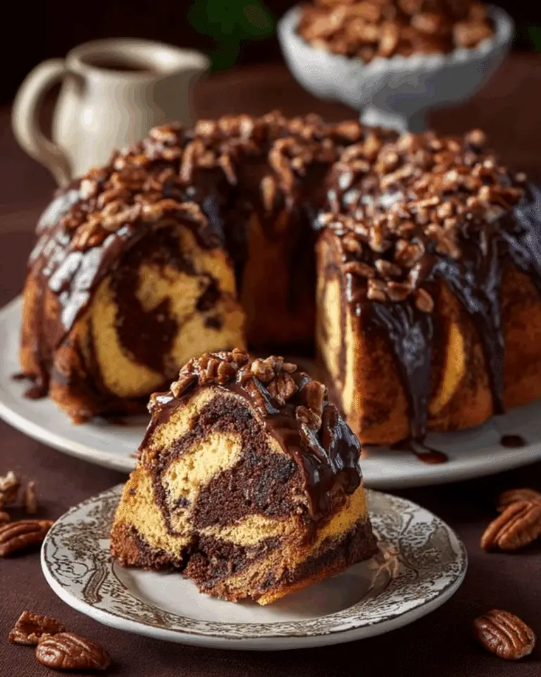 German Chocolate Pecan Pound Cake Recipe
