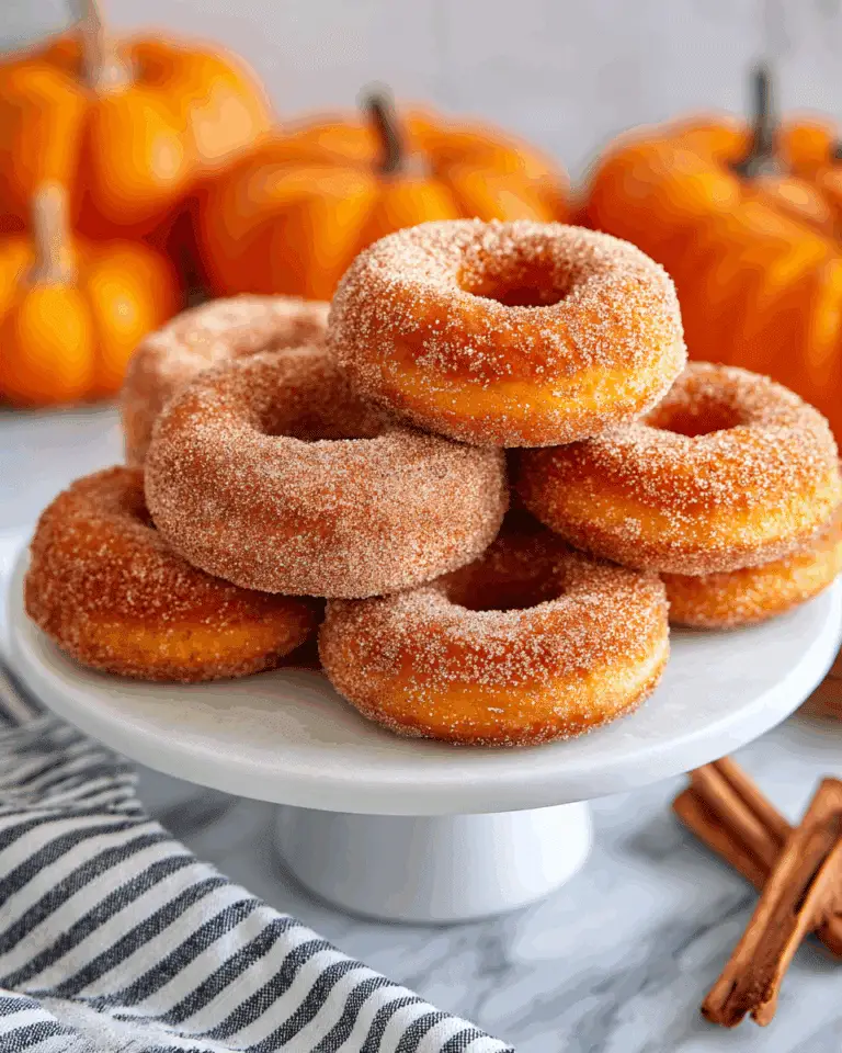 Easy Baked Pumpkin Donuts Recipe