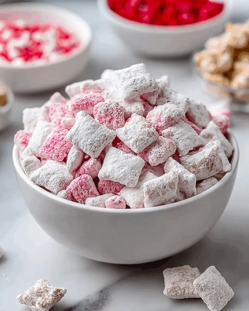 Cherry Cheesecake Puppy Chow Recipe