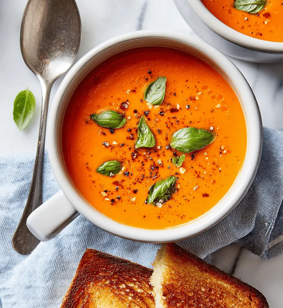 Middle-of-Winter Creamy Tomato Soup (Canned Tomatoes) Recipe 6 Middle-of-Winter Creamy Tomato Soup (Canned Tomatoes) Recipe