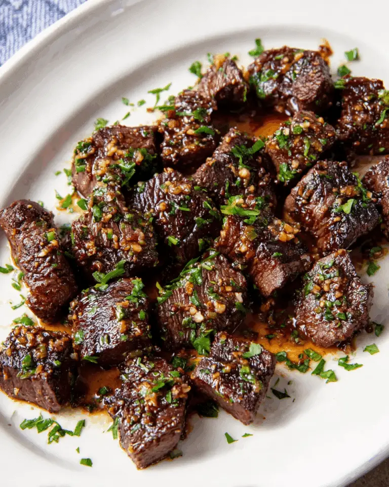 Garlic Butter Steak Bites Recipe