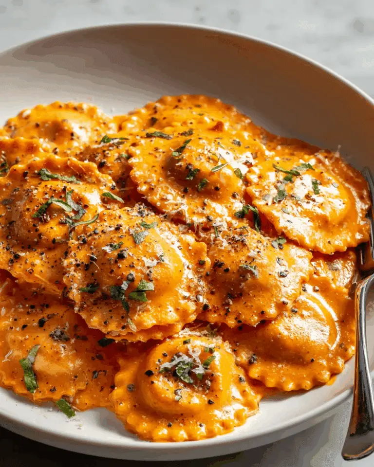 CREAMY HOMEMADE RAVIOLI SAUCE RECIPE
