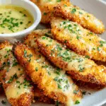GARLIC PARMESAN CHICKEN TENDERS Recipe