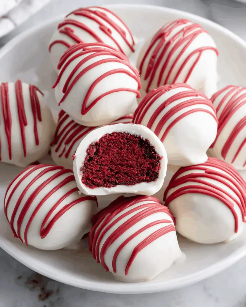 Red Velvet Cake Balls Recipe