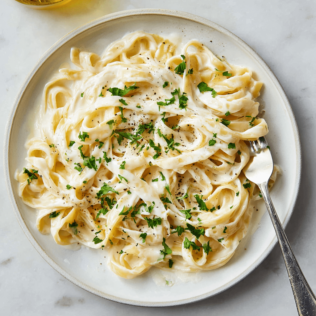 So Creamy Alfredo Sauce - it is my family’s favorite! Recipe - Recipe Image