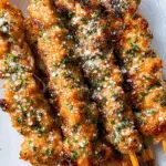 Easy Garlic Ranch Parmesan Chicken Kabobs Recipe