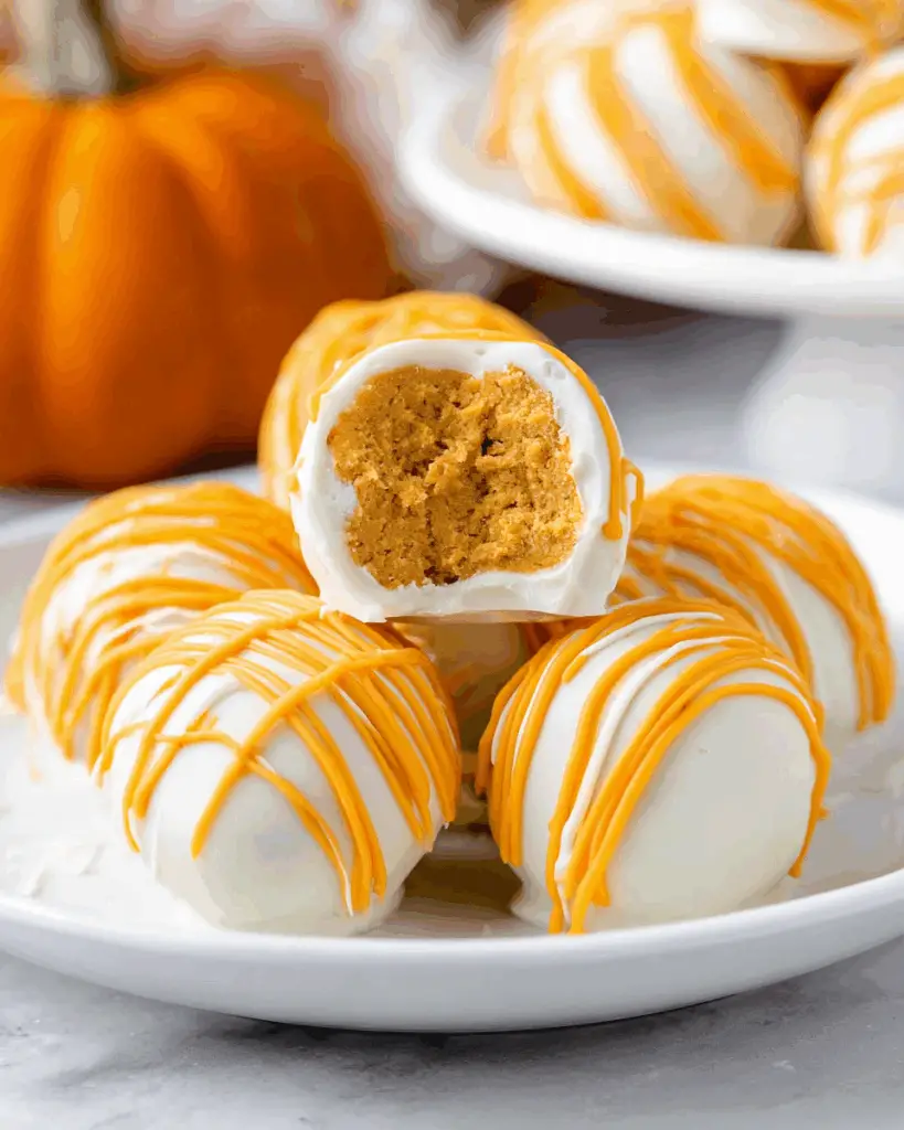 Pumpkin Cheesecake Balls Recipe