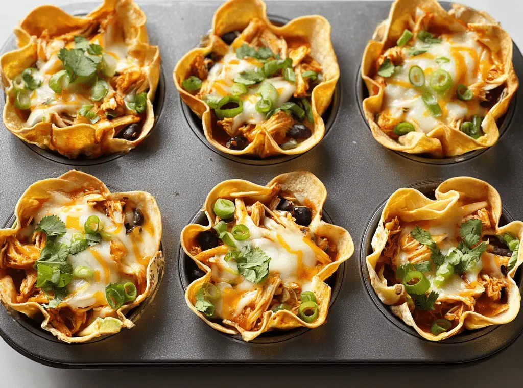 Easy Enchilada Cups for a Flavorful Fiesta 4 ENCHILADA CUPS: Recipe